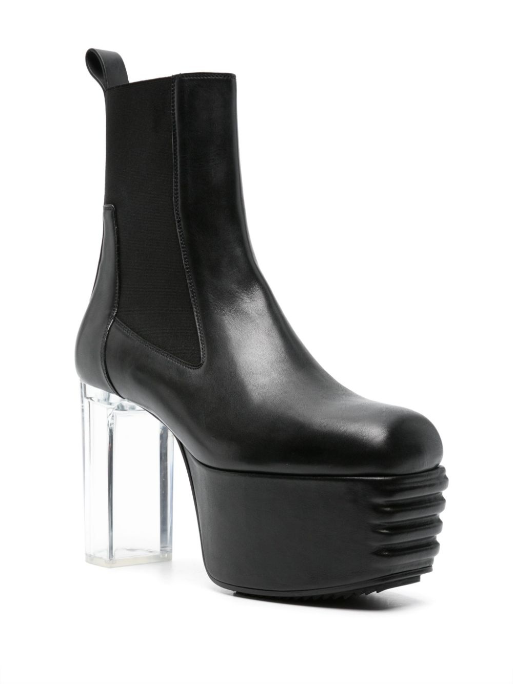 Minimal Grill 120mm leather boots - 2
