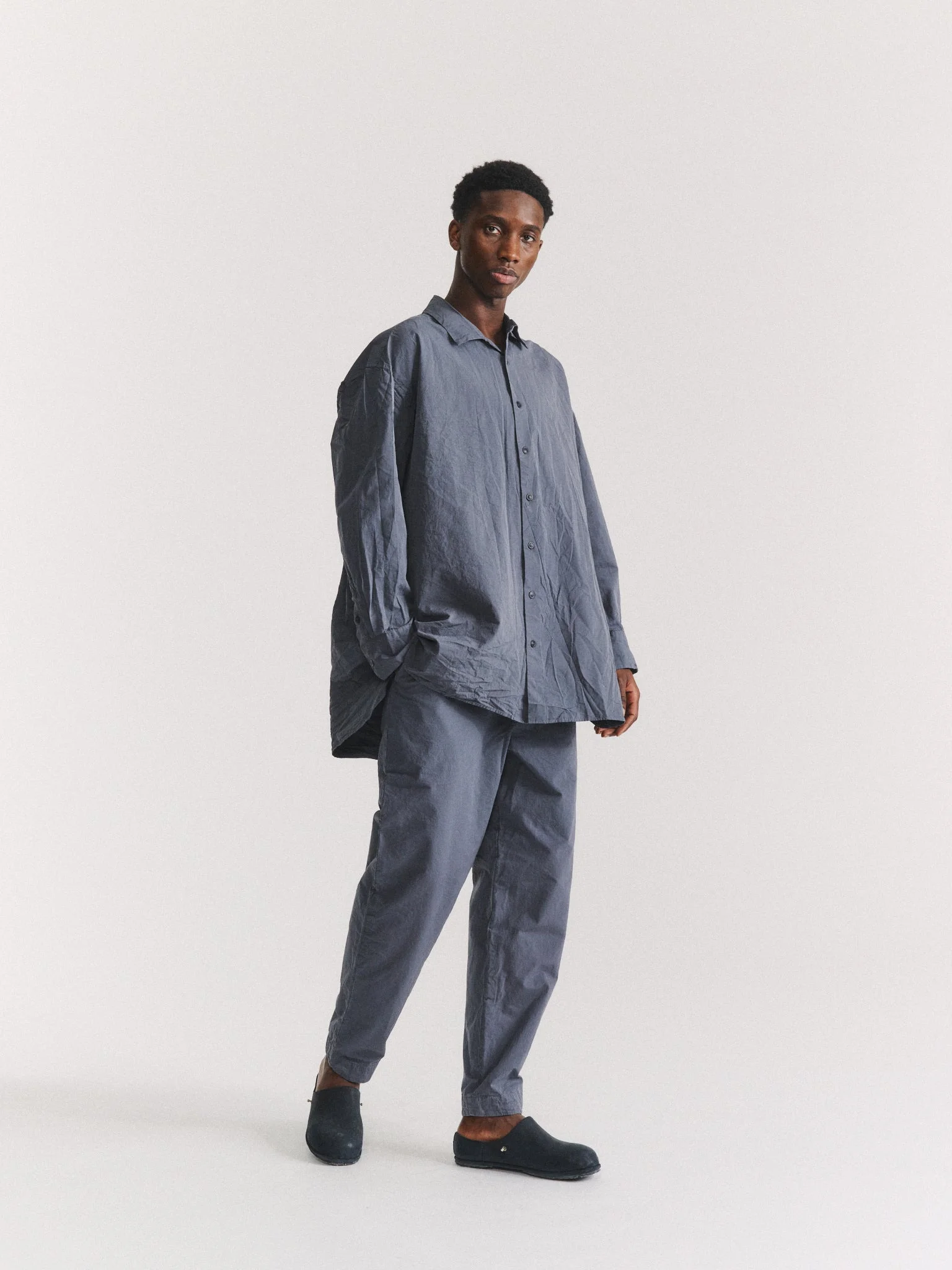 MILI HIROSHI PANT - PAPER COT - GREY - 1
