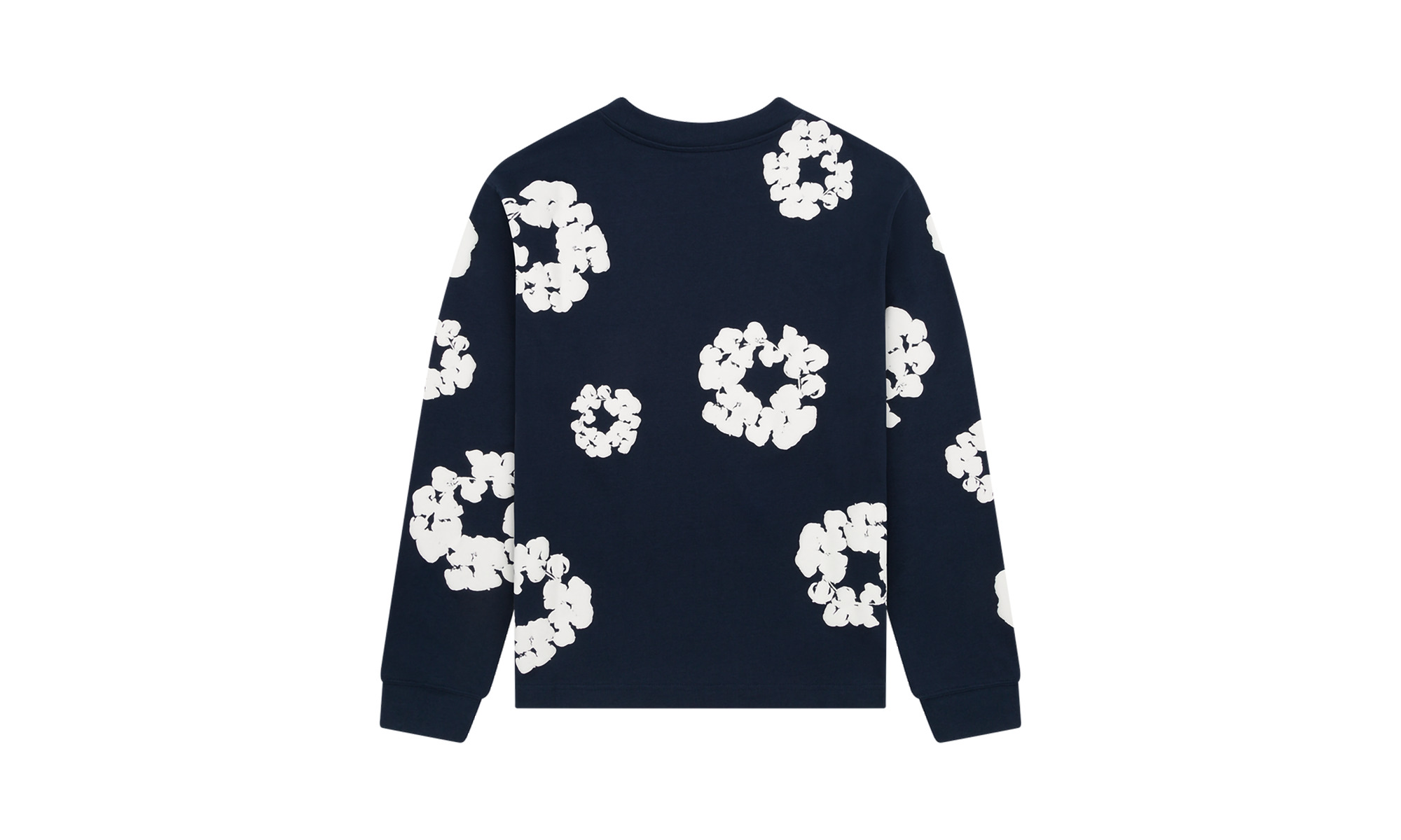 Long Sleeve Cotton Wreath Tee - 2
