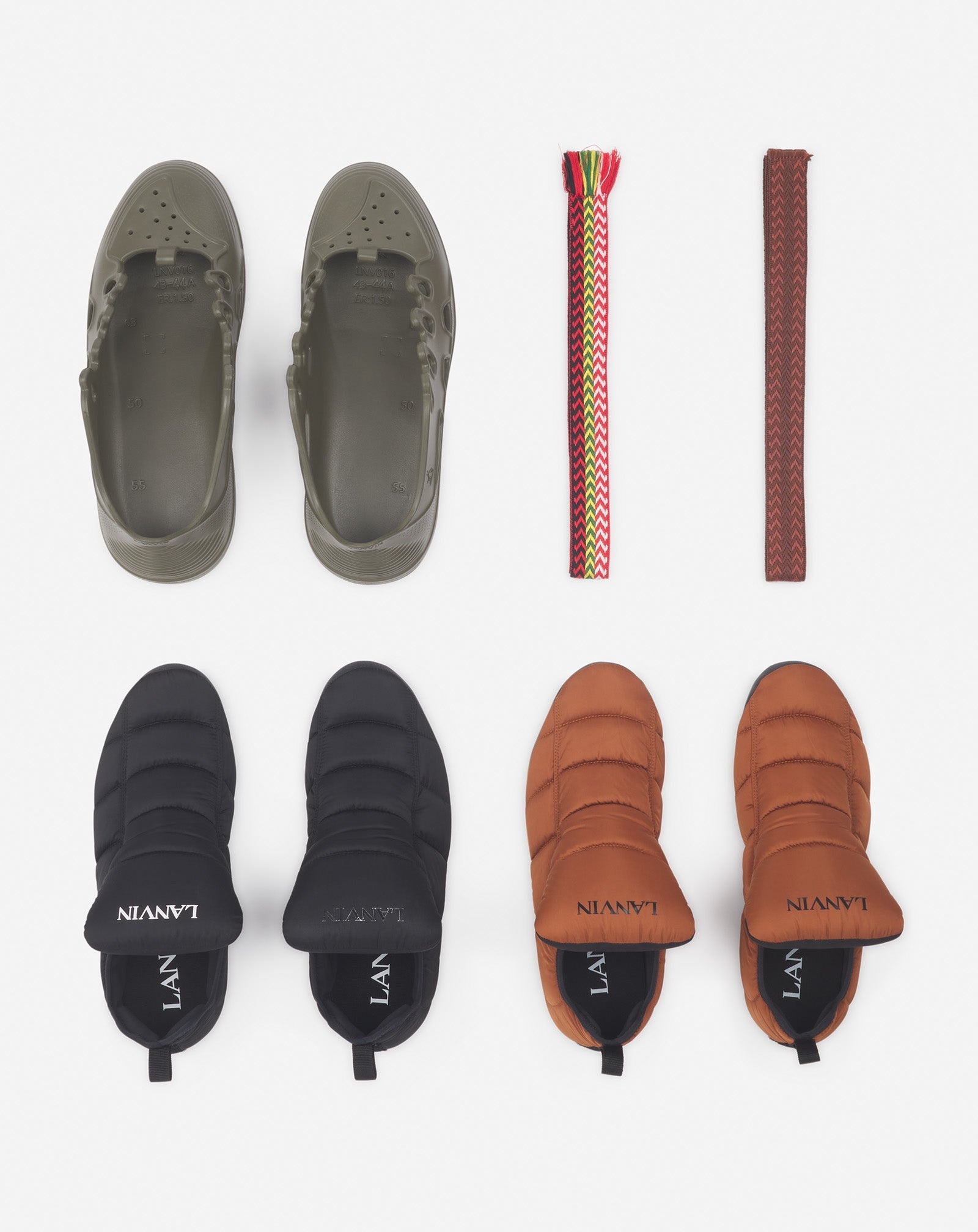 CURB COLOR-BLOCK RUBBER SNEAKERS - 7