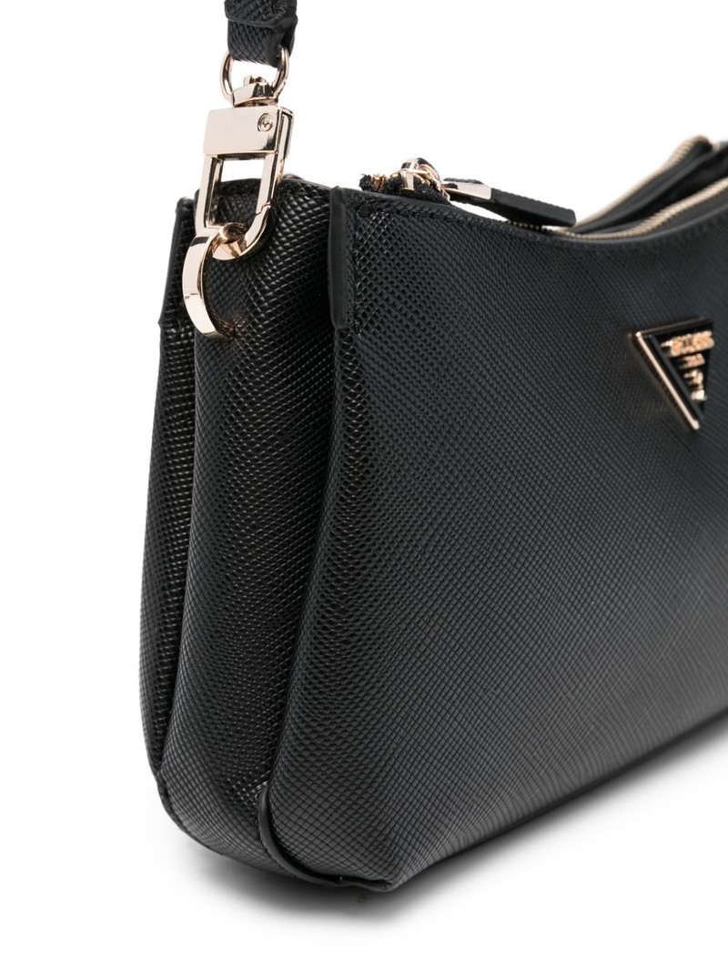 mini Noelle II logo-plaque shoulder bag 3