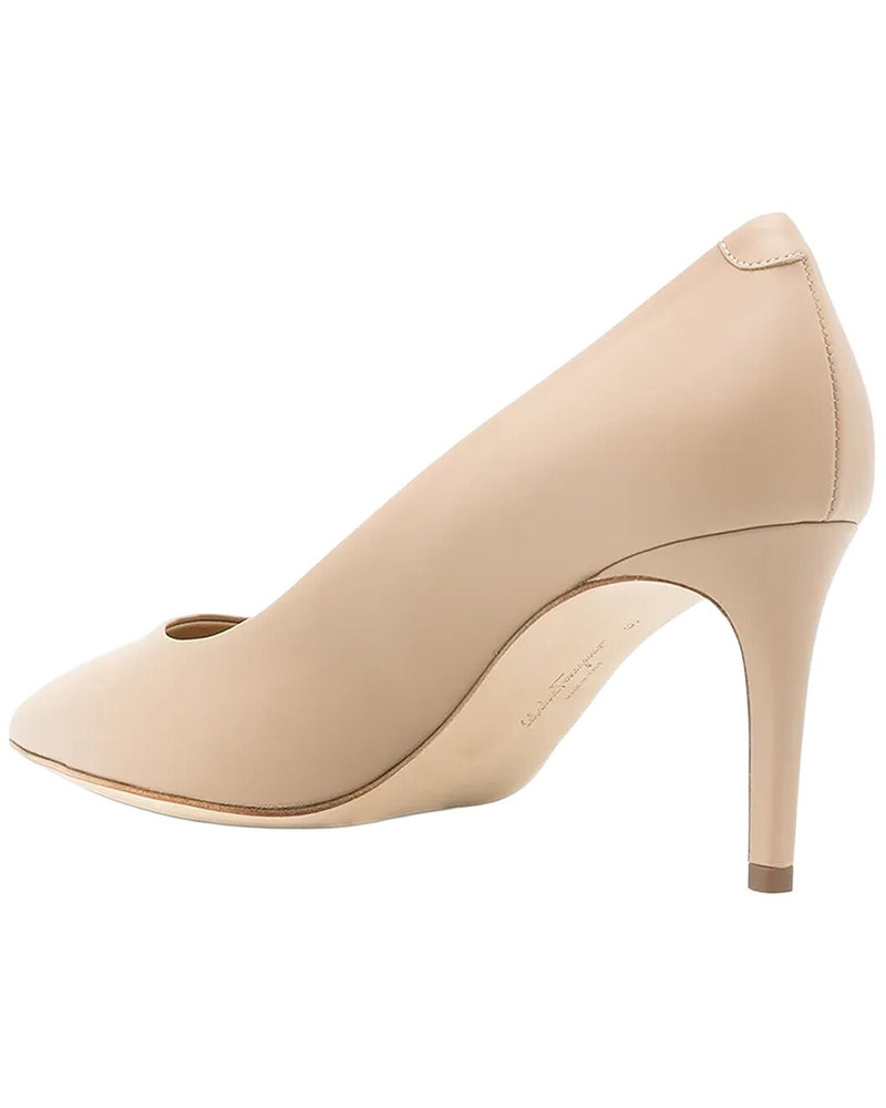 FERRAGAMO Ferragamo Ilary 70mm Leather Pump outlook