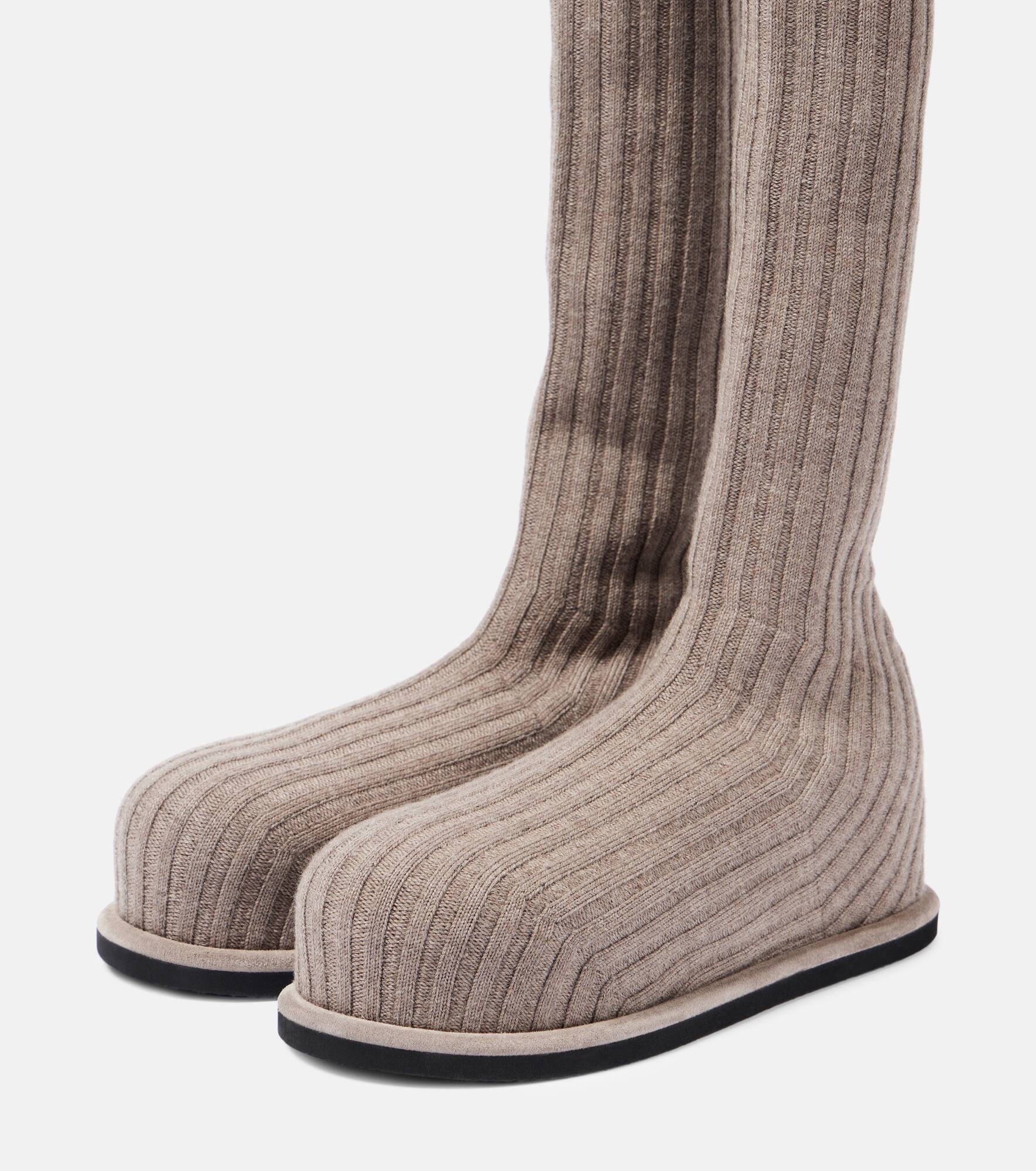 Veneda 15 knee-high sock boots - 4