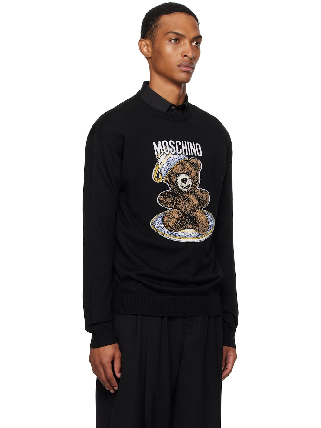 Black Teddy Sweater - 2