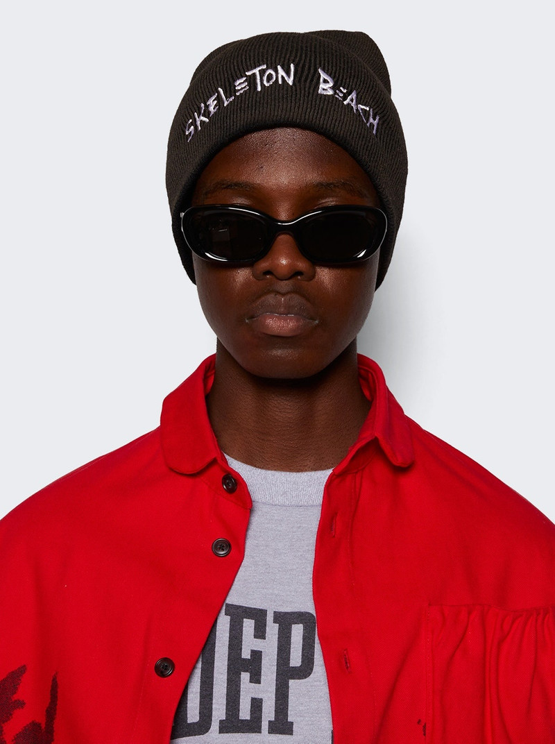 GALLERY DEPT. Skeleton Beach Beanie Black outlook