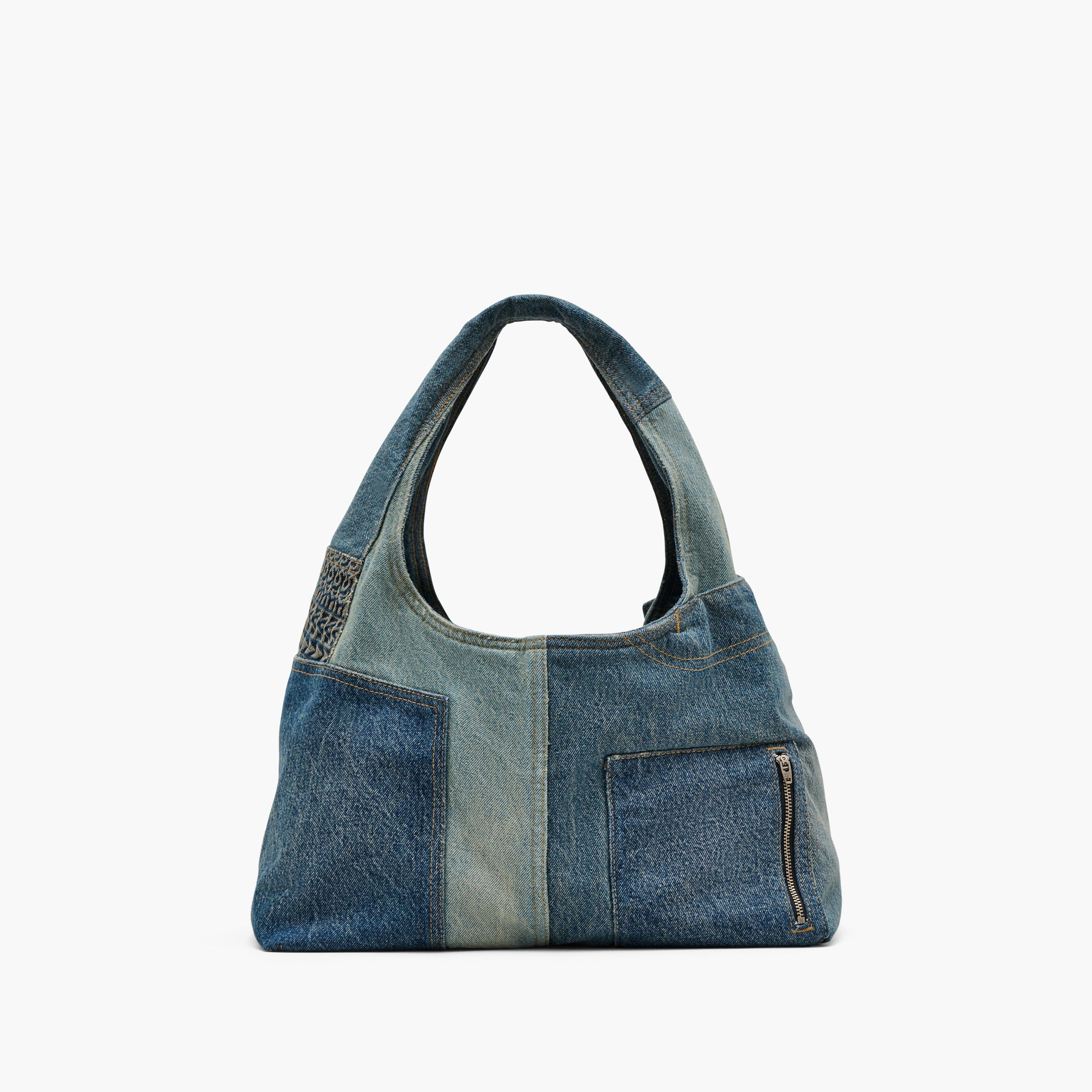 Marc Jacobs THE DECONSTRUCTED DENIM SACK BAG | REVERSIBLE