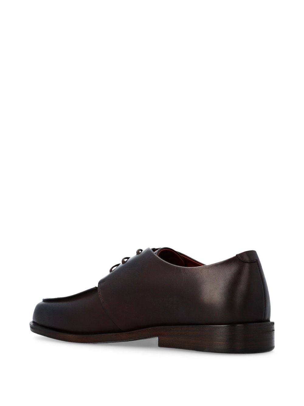 leather lace-up shoes - 3