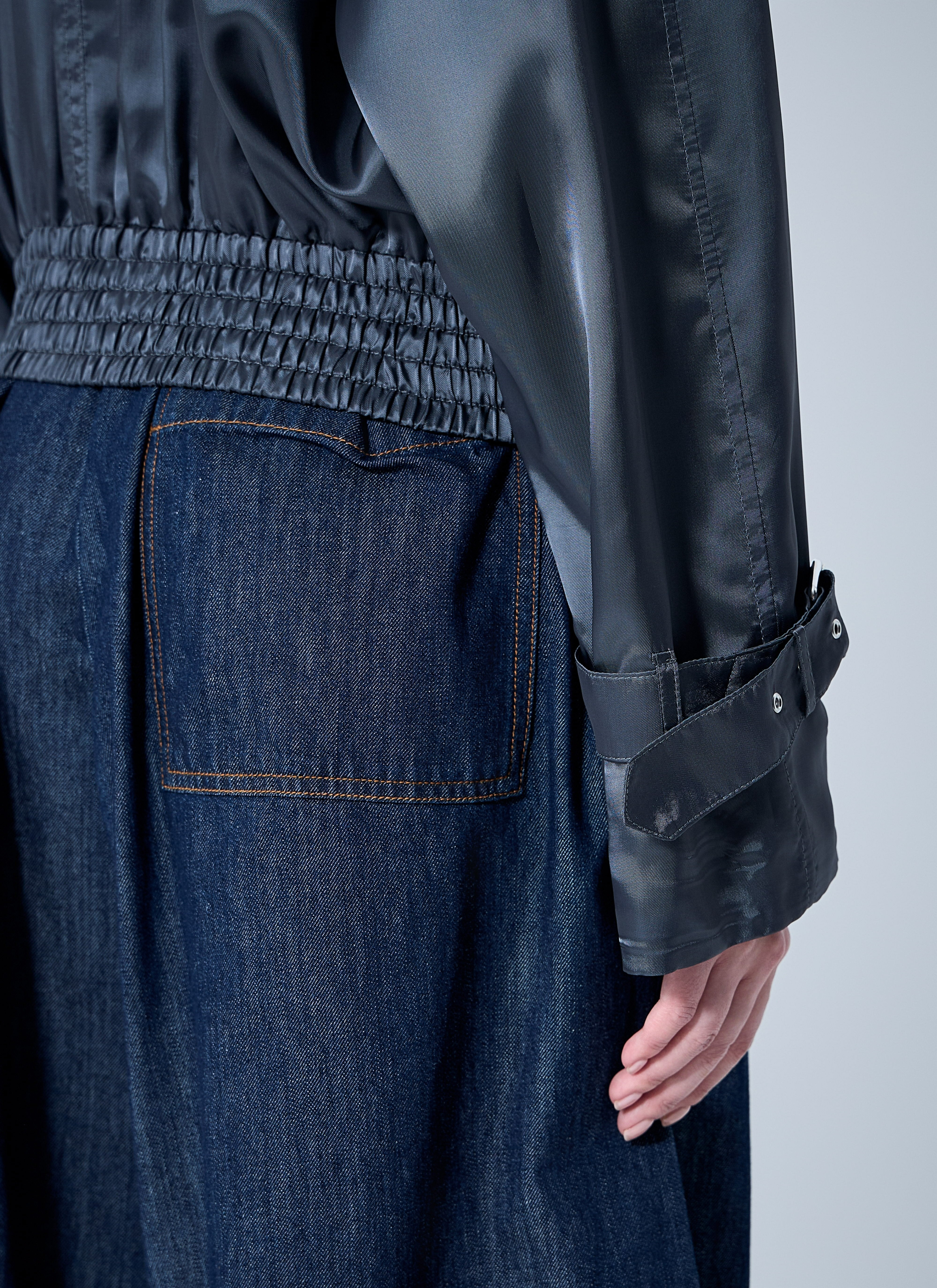 Dries Van Noten Women Satin Bomber Jacket - 6