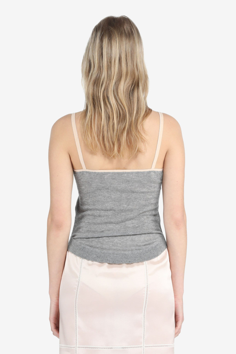 N°21 KNITTED CAMISOLE TOP outlook