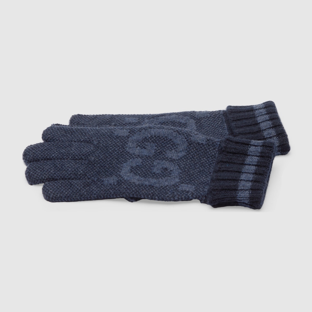 GG cashmere gloves - 2
