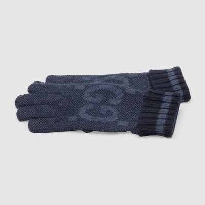 GUCCI GG cashmere gloves outlook