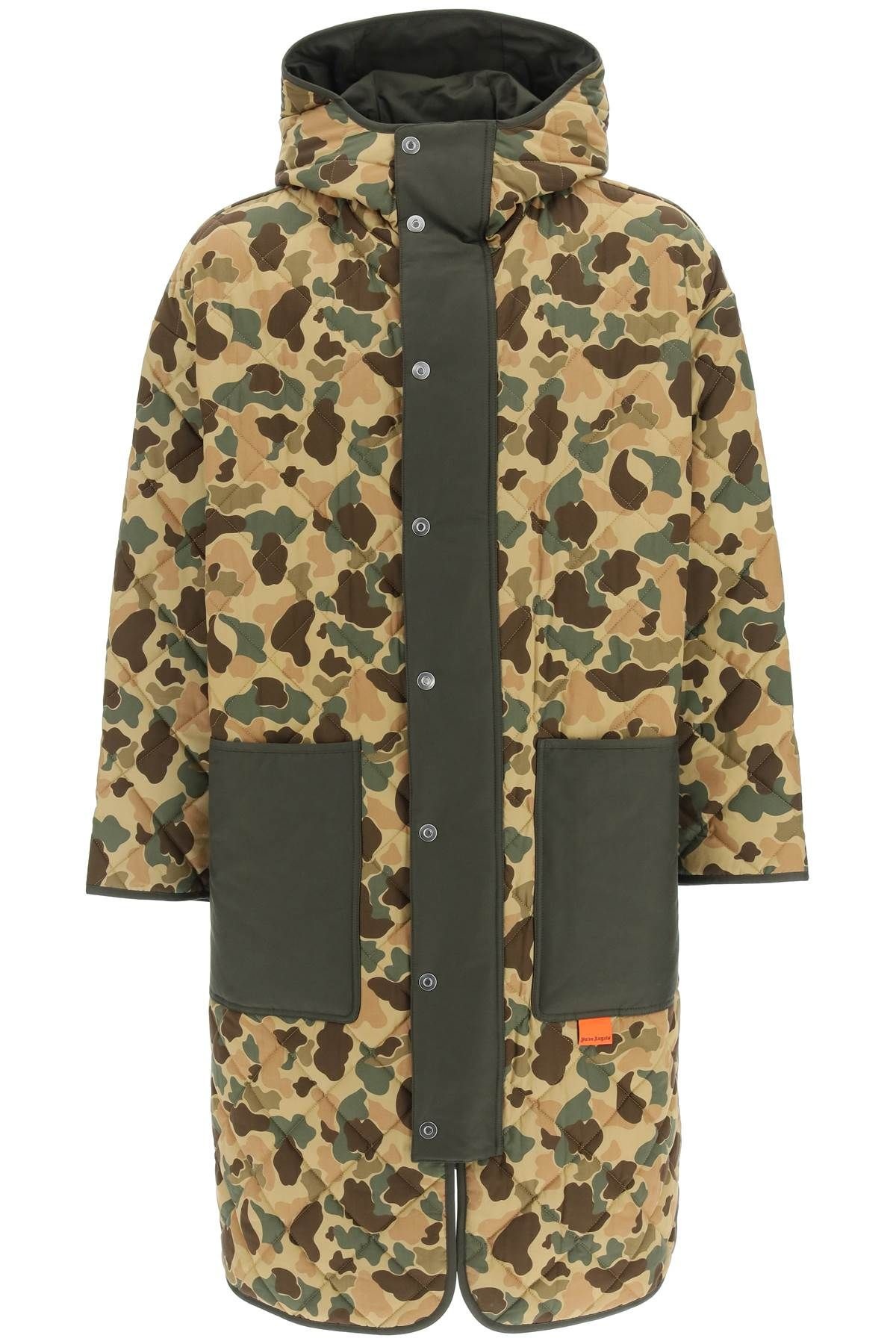 LONG CAMOUFLAGE PARKA - 1