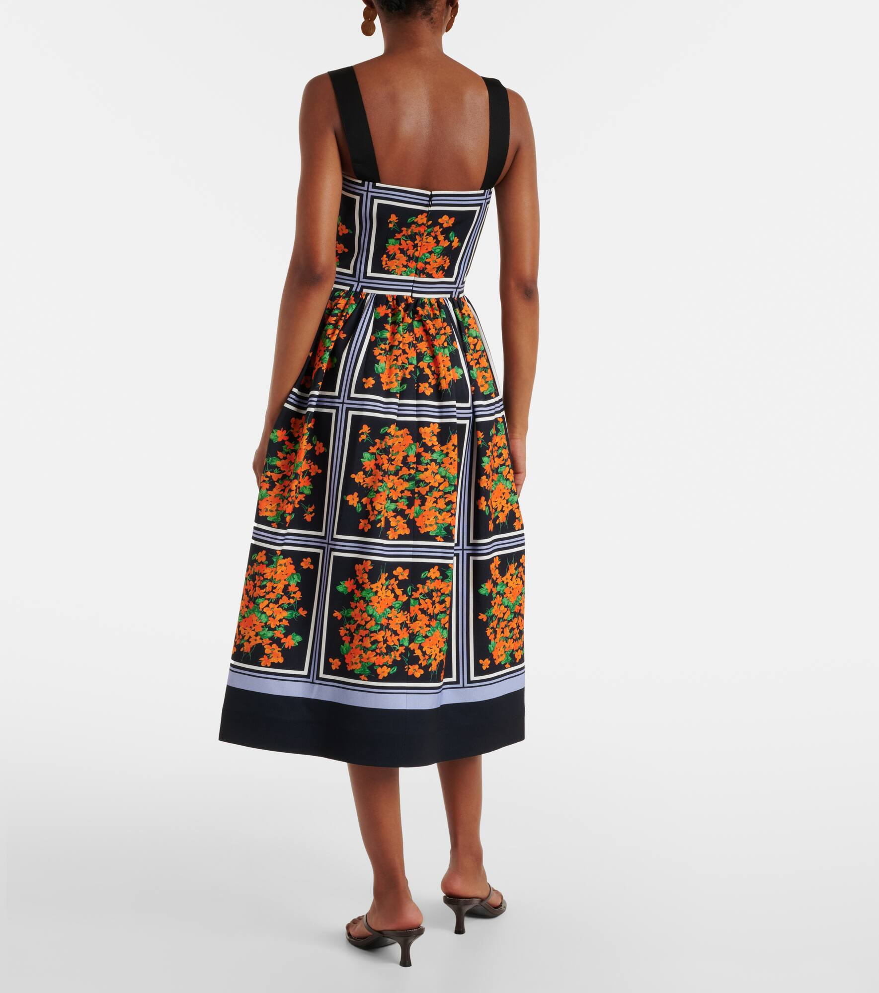Printed midi dress - 3