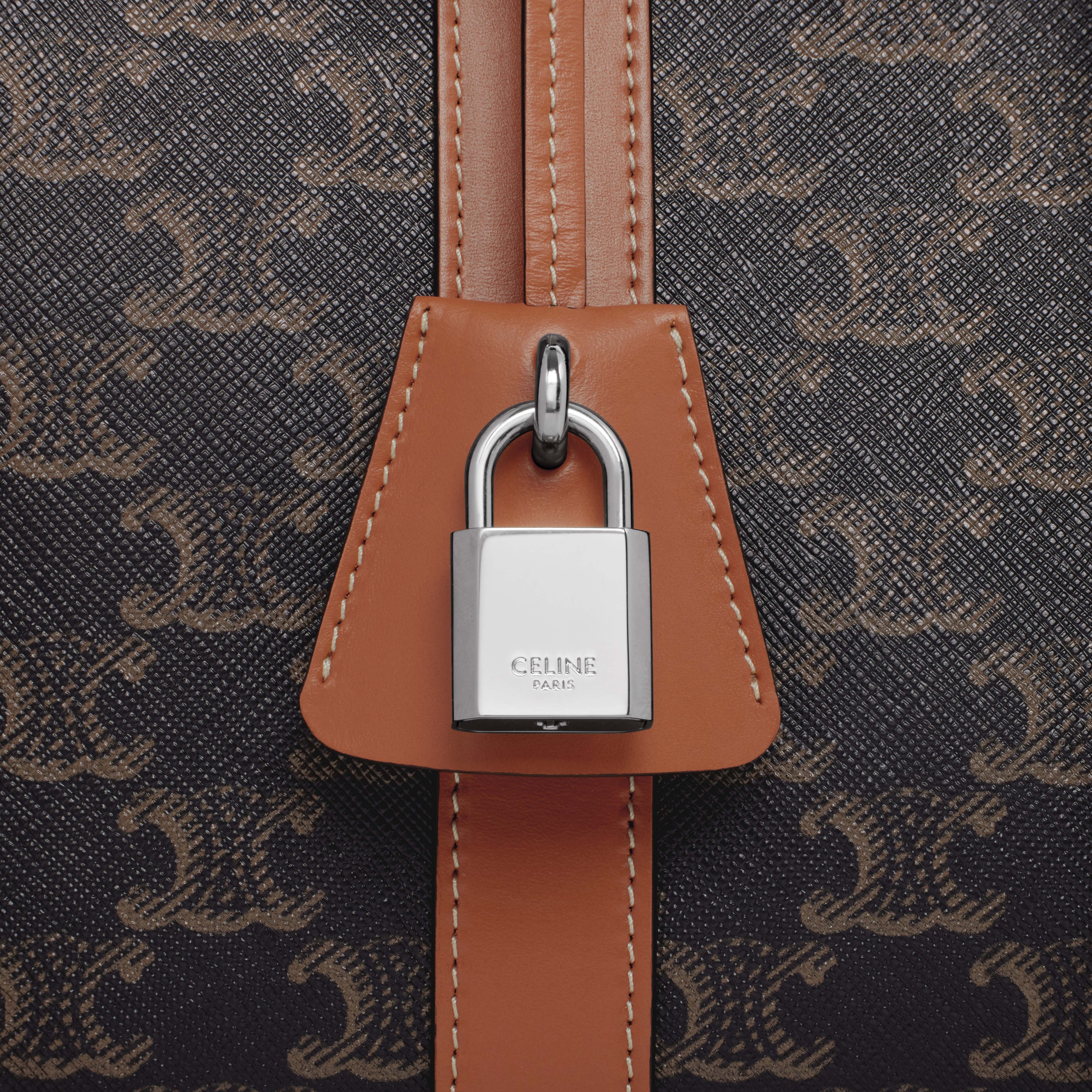 TRAVEL DOG BAG IN TRIOMPHE CANVAS AND CALFKSIN - 4