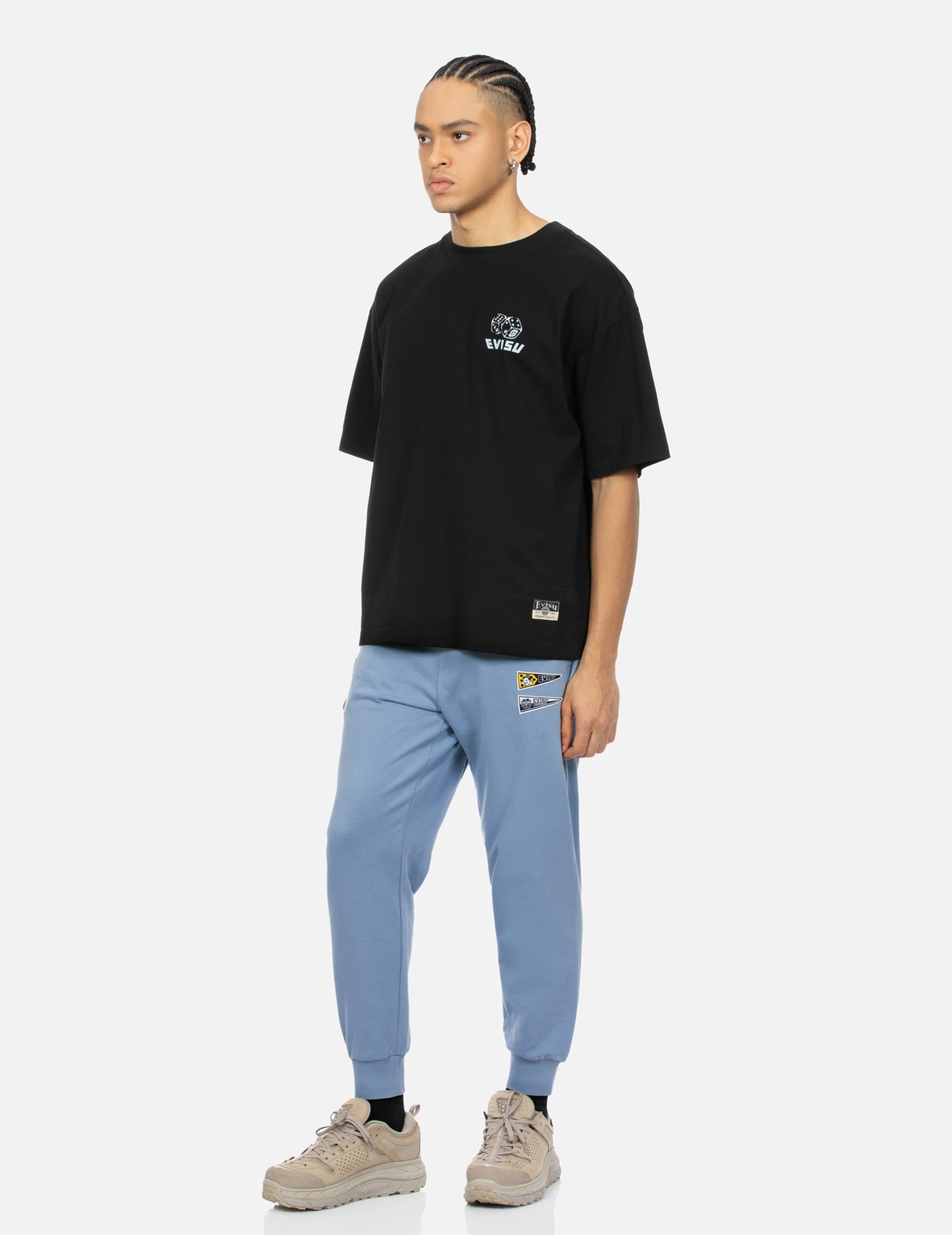 DARUMA PRINT REGULAR FIT SWEATPANTS - 4