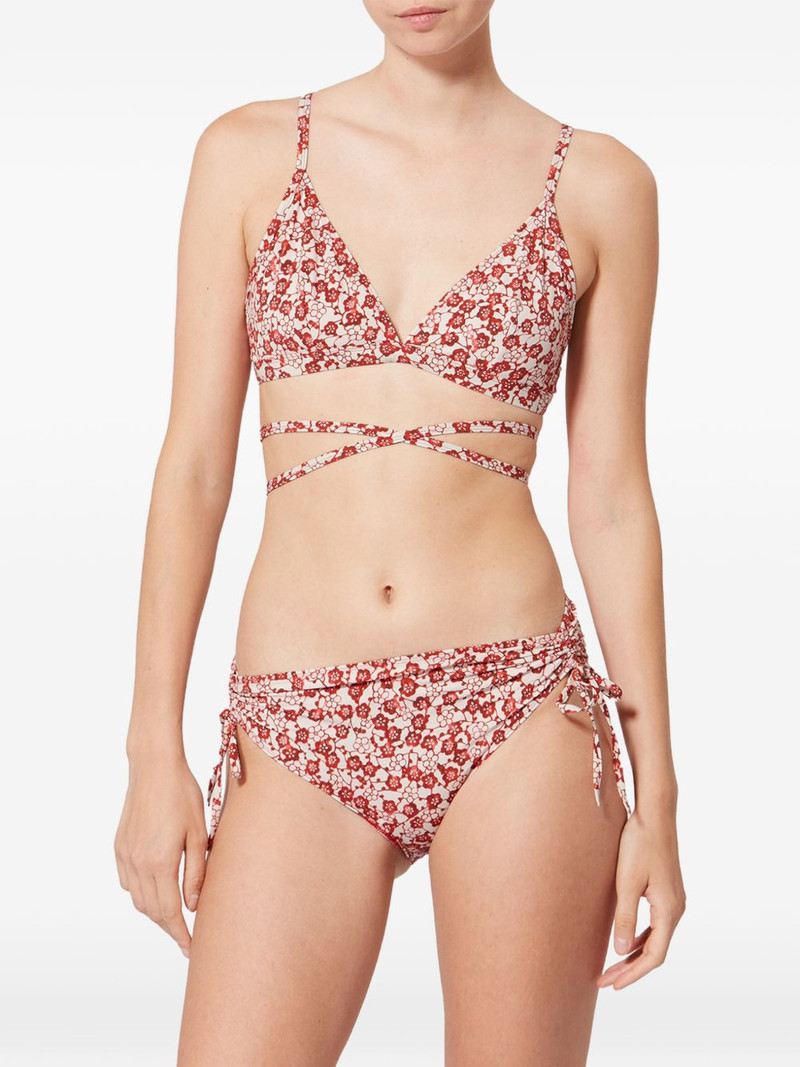 Solange floral-print bikini top 3