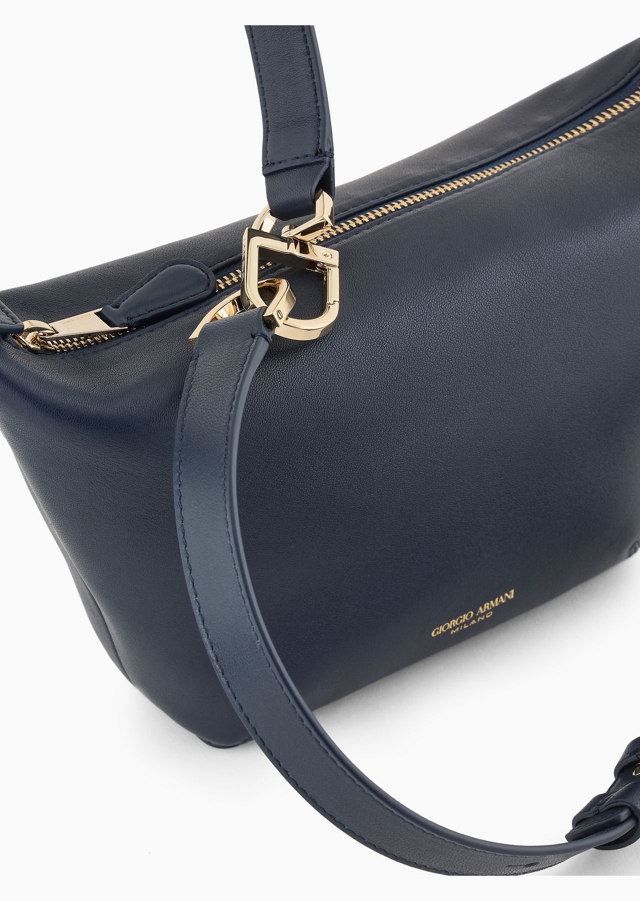 Small la Prima Soft nappa leather handbag - 4