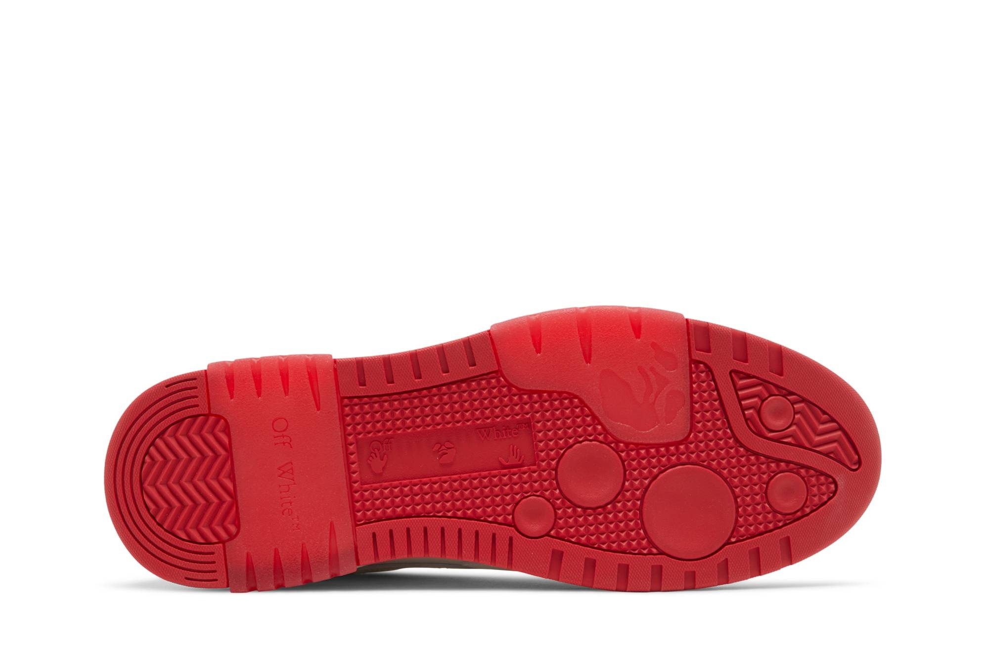 Off-White Out of Office Low 'For Walking - White Red' 2023 - 4