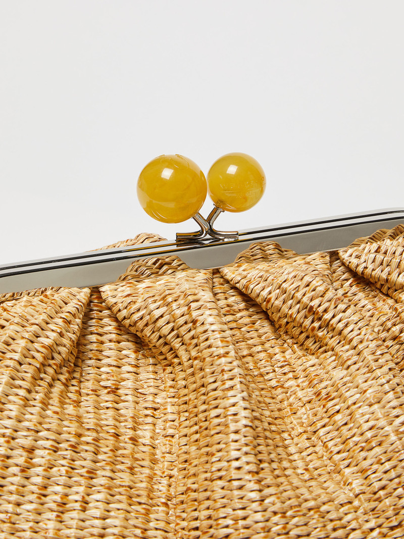 FORTUNA Medium Pasticcino Bag in raffia 5