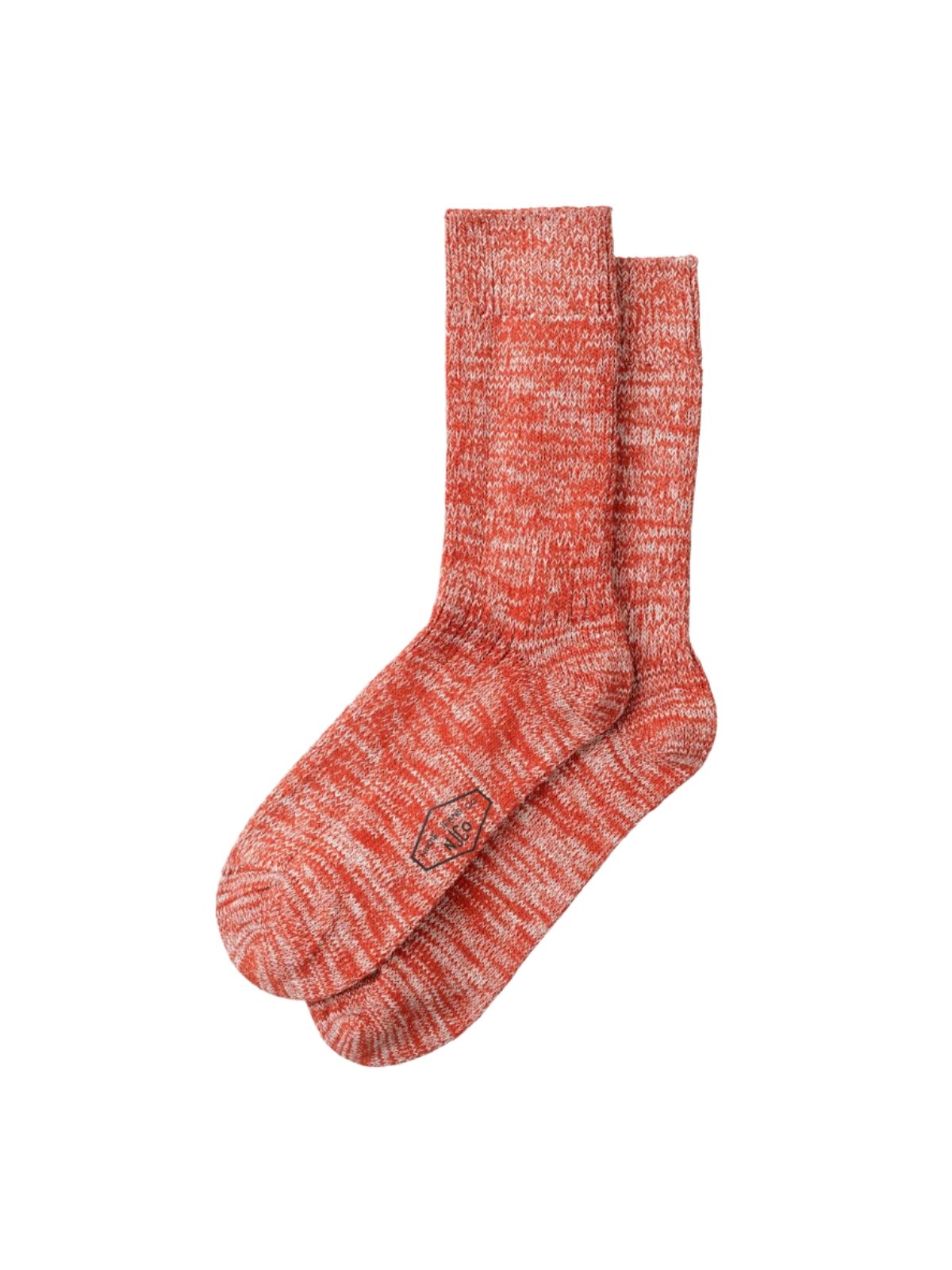 Chunky Socks Red Melange - 1