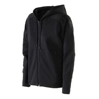 (WMNS) adidas Sports Jacket Black CG1013 - 1