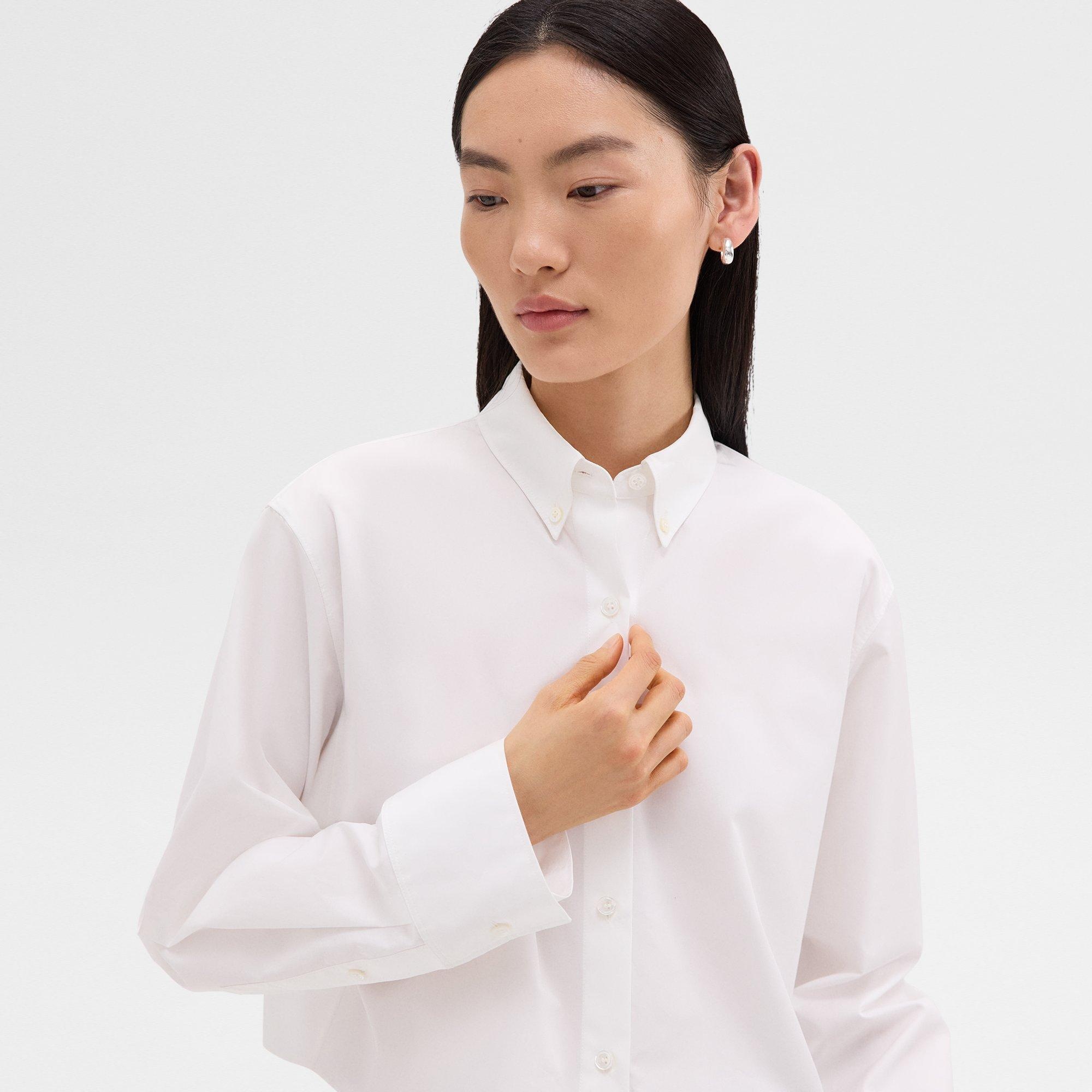 Cropped Shirt in Good Cotton - 5