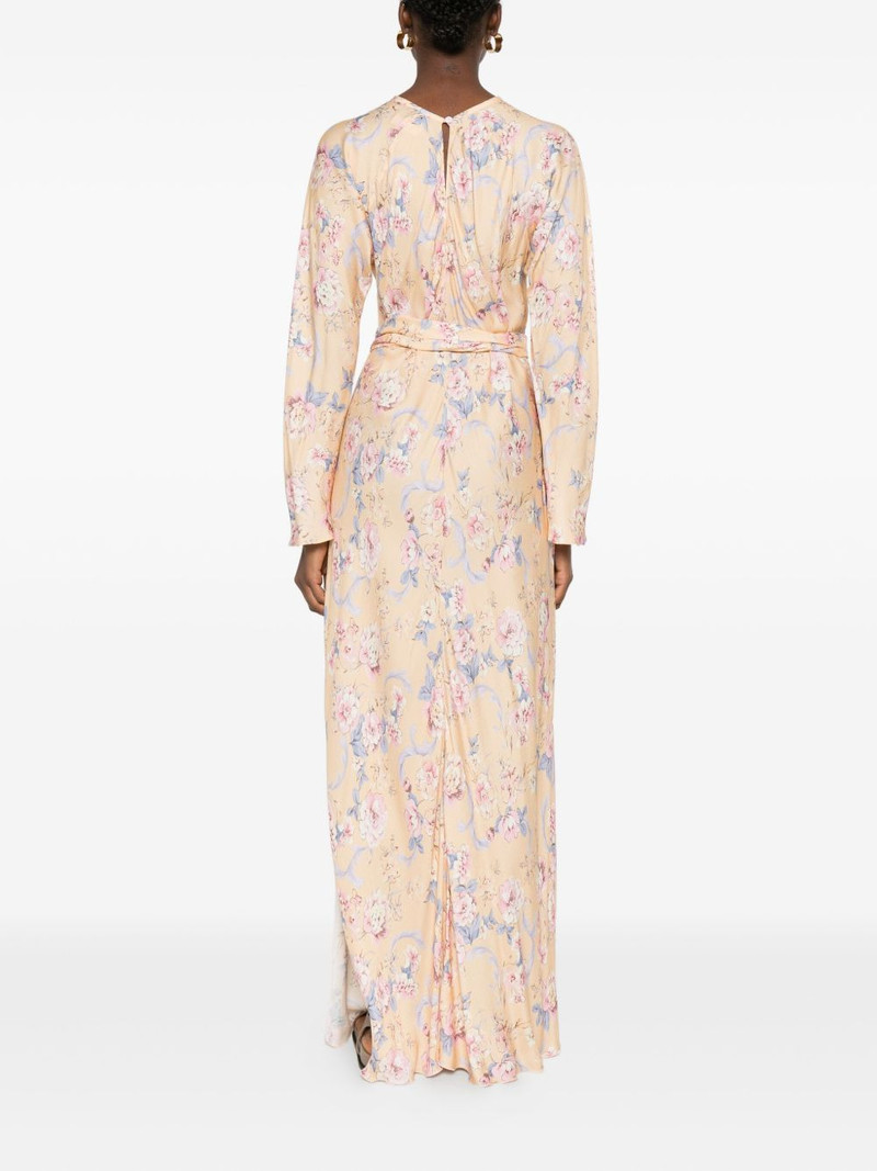 floral tie maxi dress 5