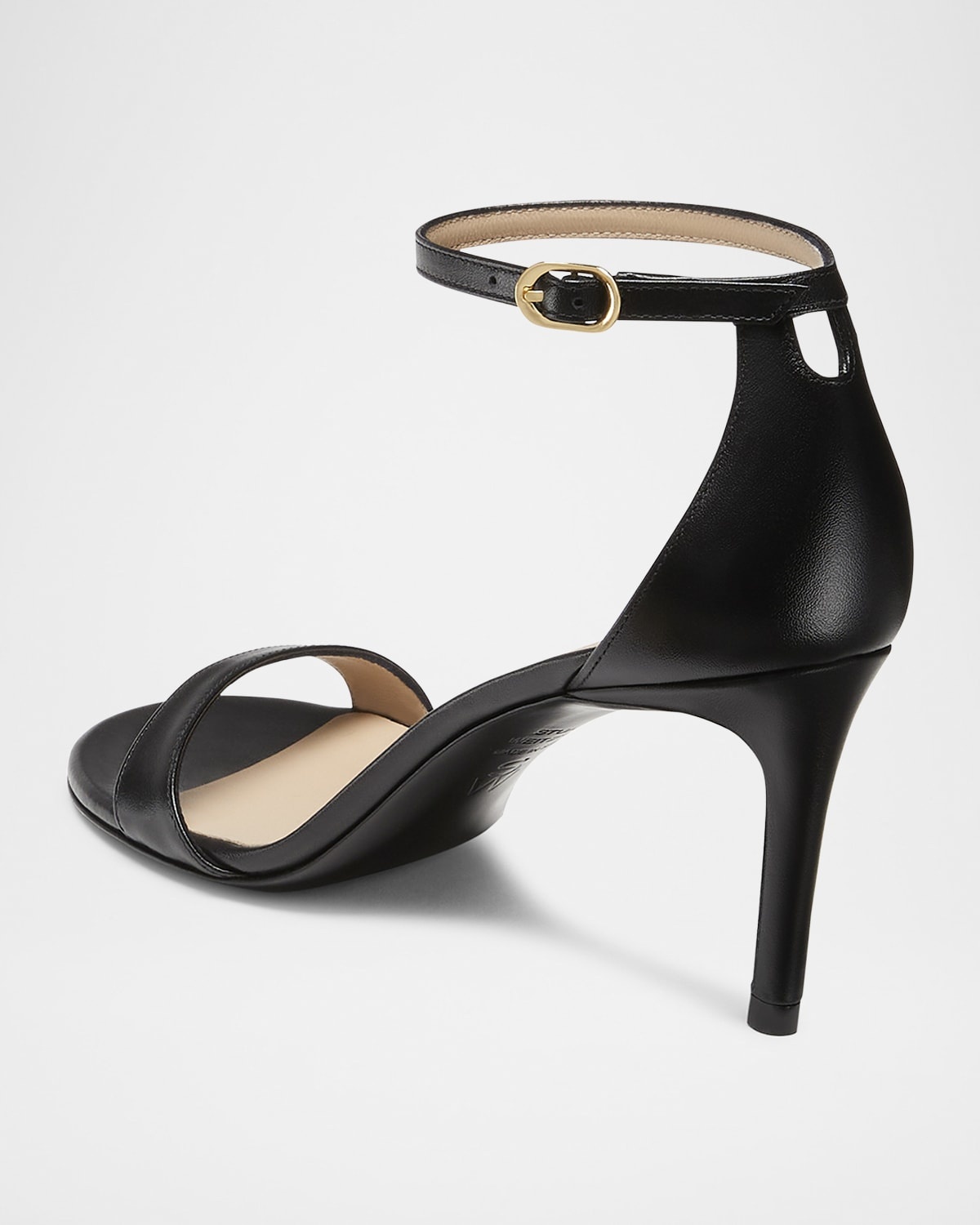Nudist Leather Ankle-Strap Sandals - 4