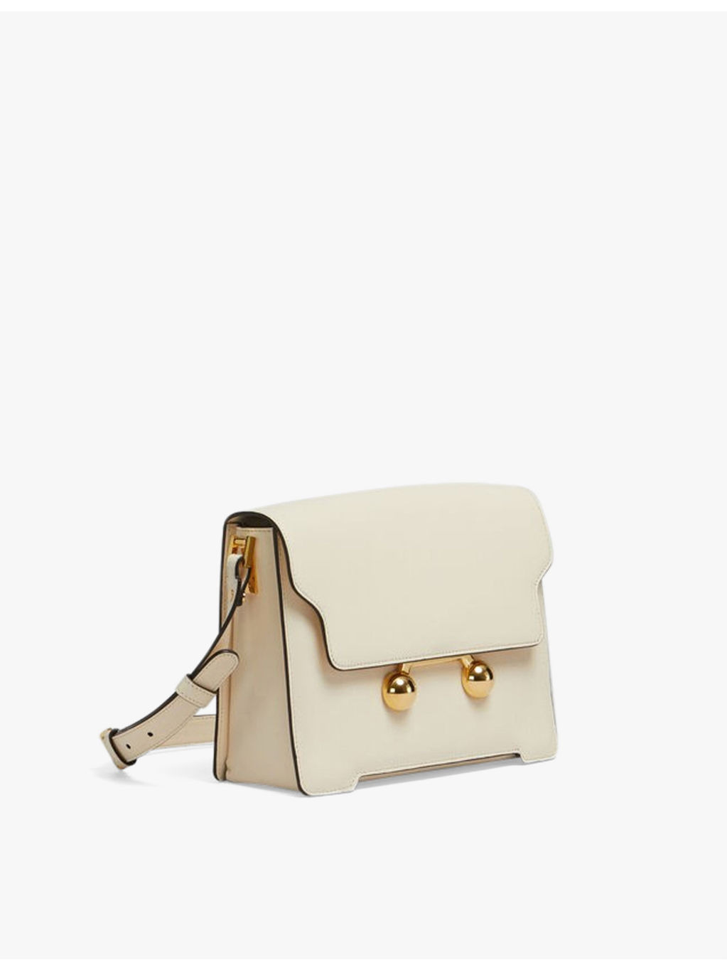 Trunkaroo branded-hardware leather shoulder bag - 4