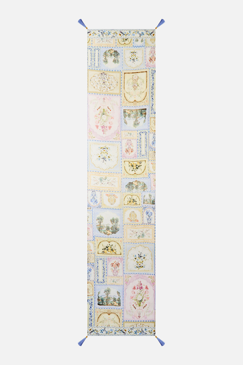 CAMILLA LONG SILK CRINKLE CHIFFON SCARF outlook
