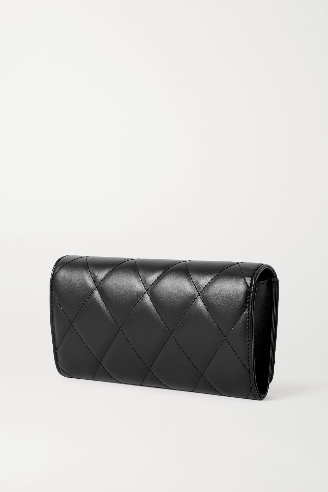 Touch quilted leather shoulder bag - 4