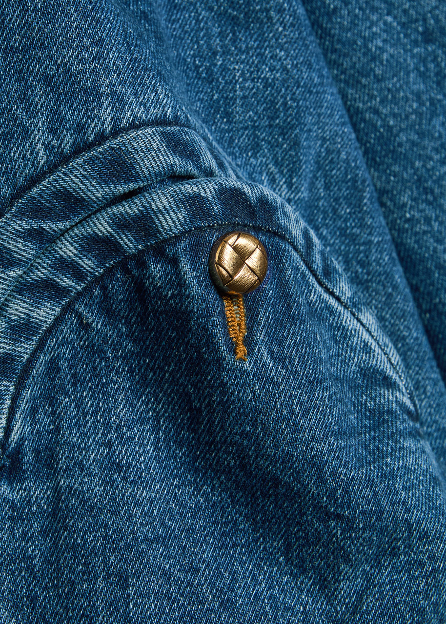 Blaze Milano Nariida Quilted Denim Jacket - 5