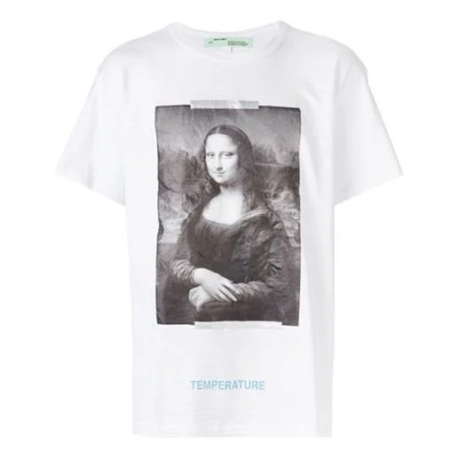Off-White Monalisa Short Sleeve Mens Mona Lisa OMAA002S180010120110 - 1