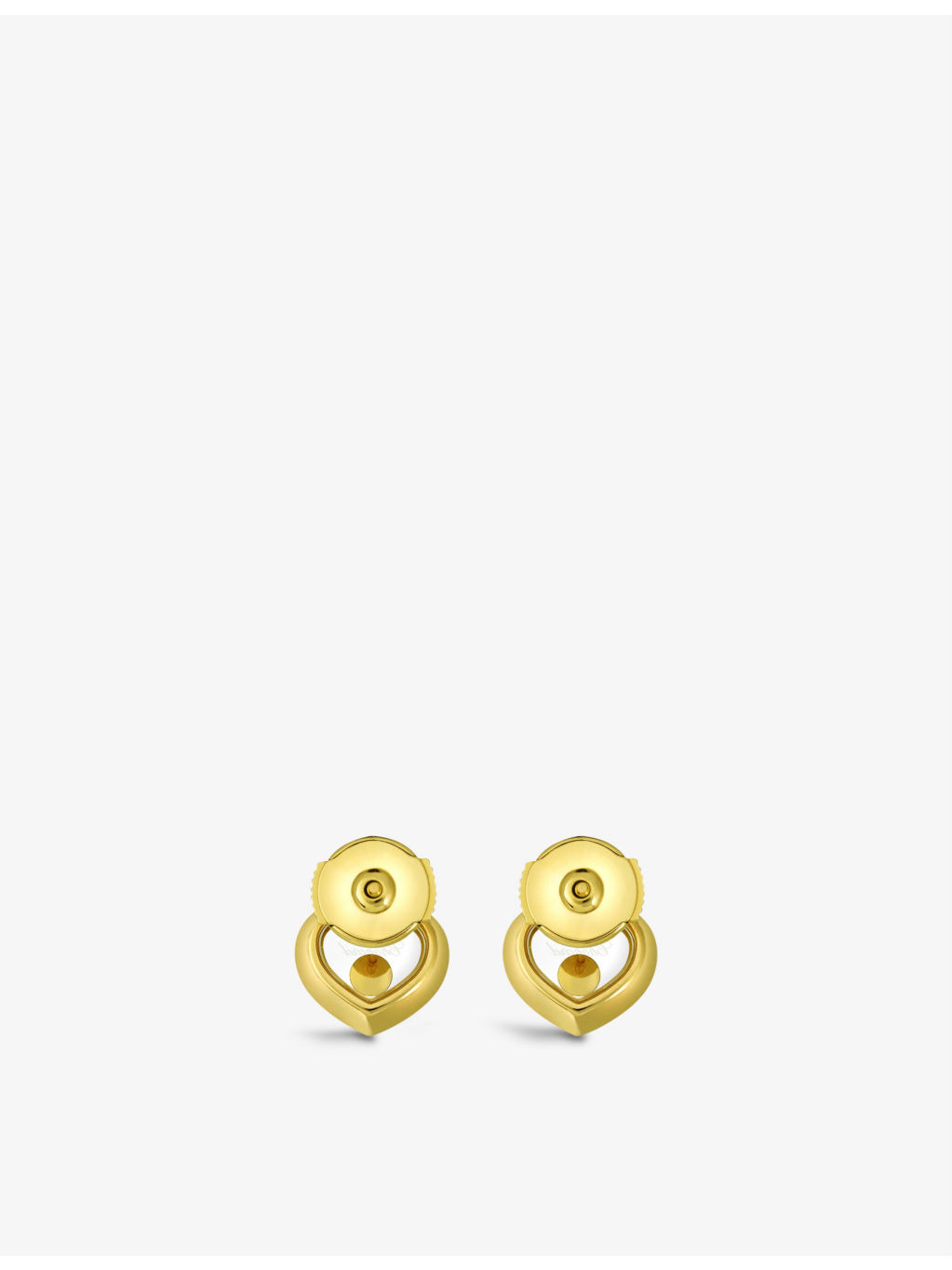 Happy Diamonds 18ct yellow-gold and 0.10ct diamond earrings - 3