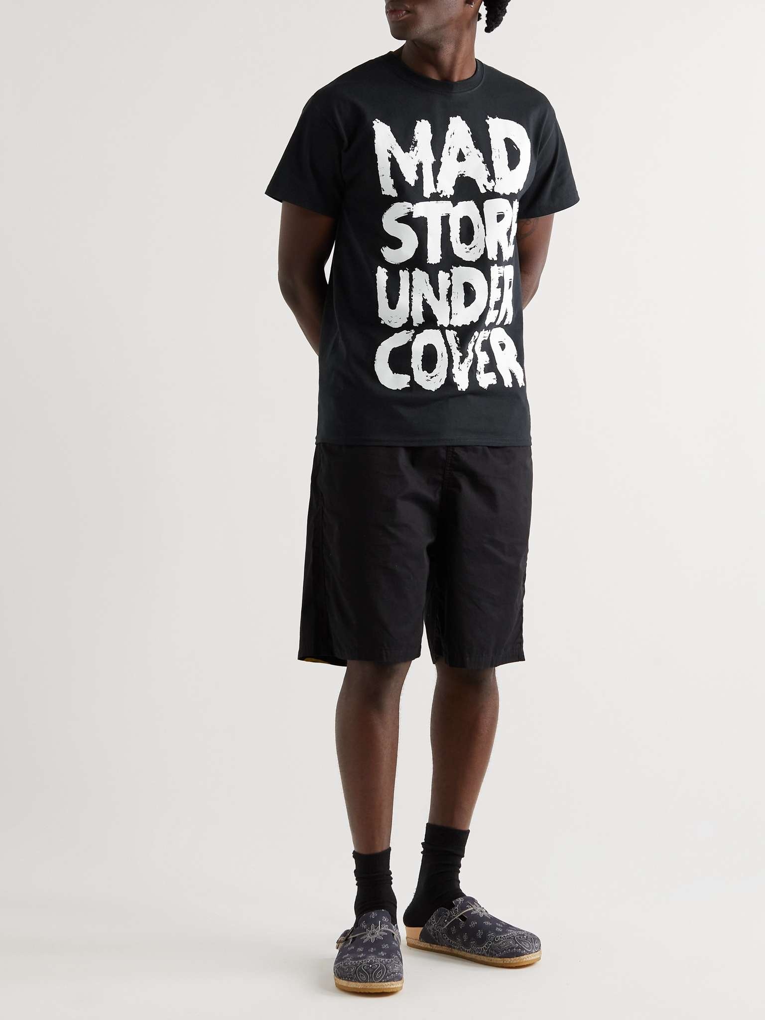 + MADSTORE Logo-Print Cotton-Jersey T-Shirt - 2