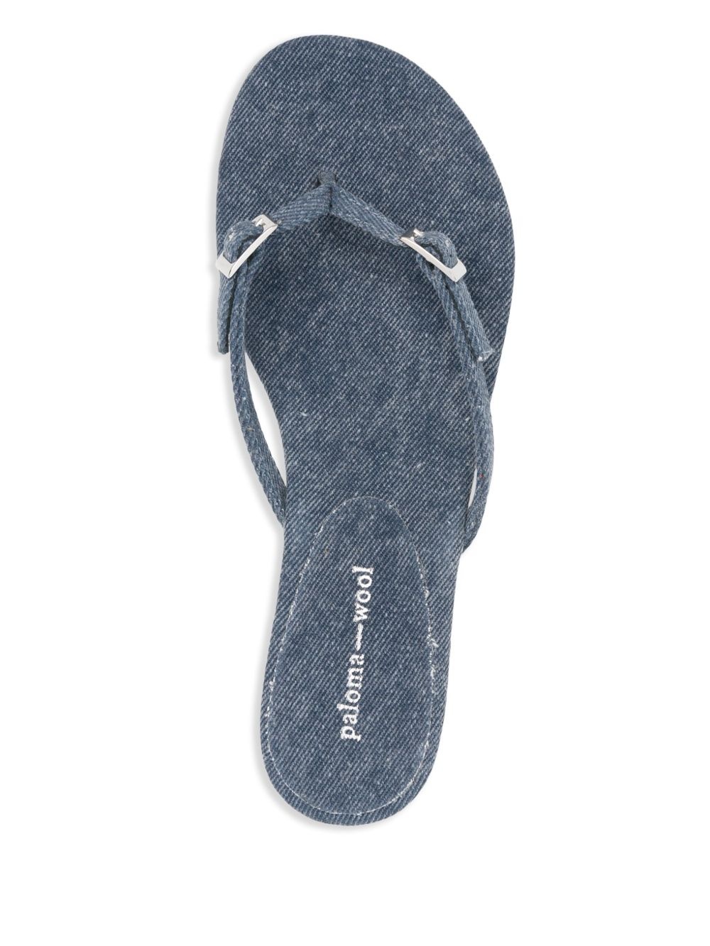 denim sandals - 4
