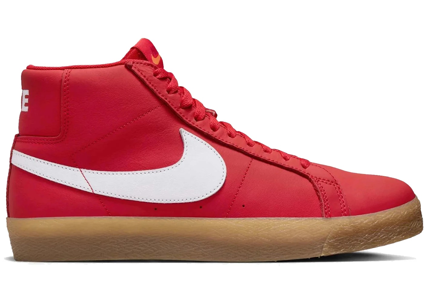 Nike SB Zoom Blazer Mid Orange Label Red Gum - 1