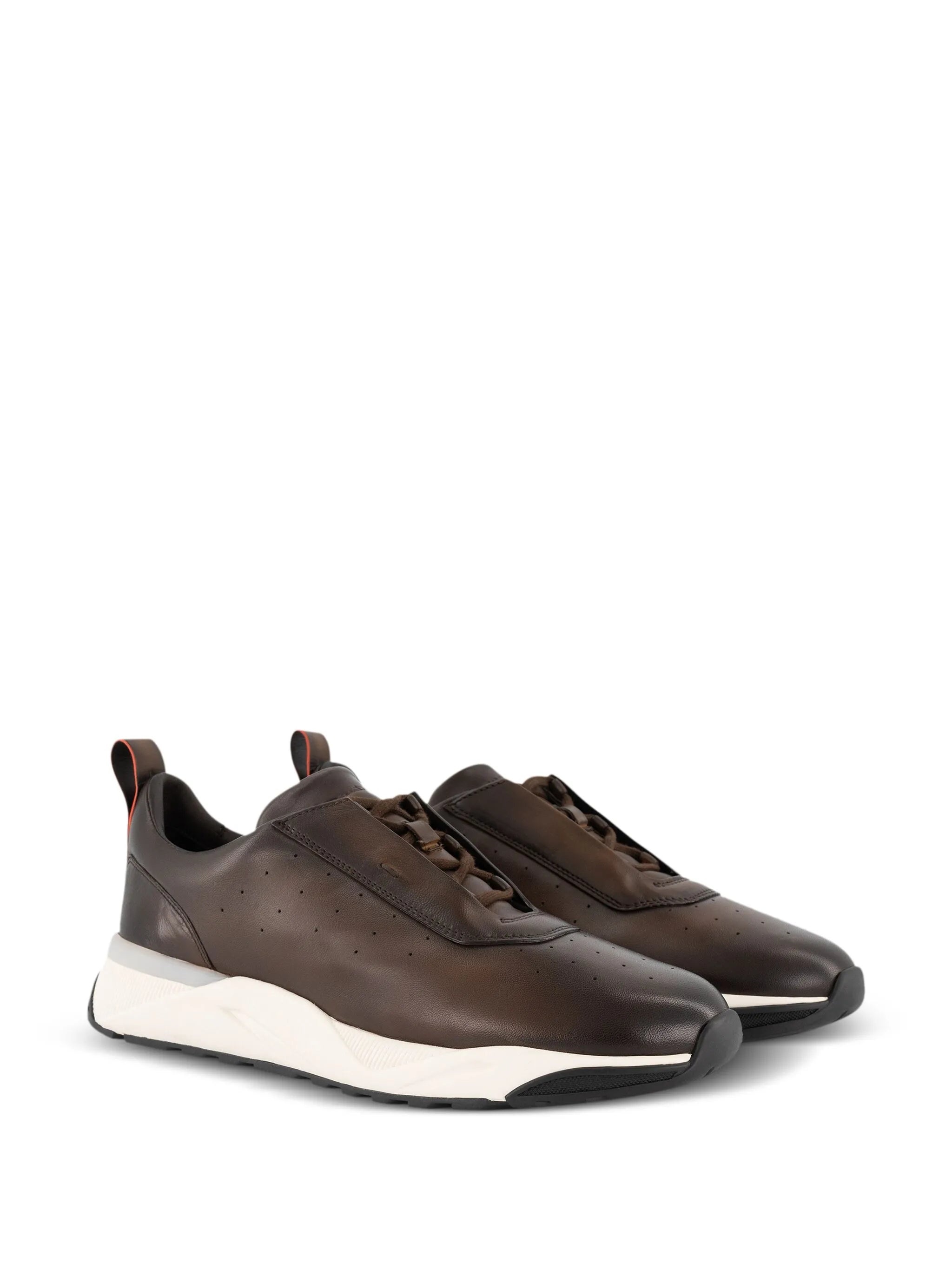 Leather Sneakers - 4