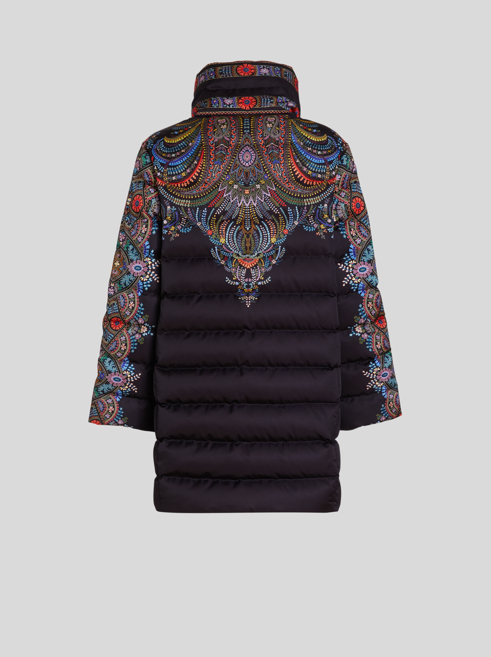 PRINTED QUILTED DOWN JACKET - 5