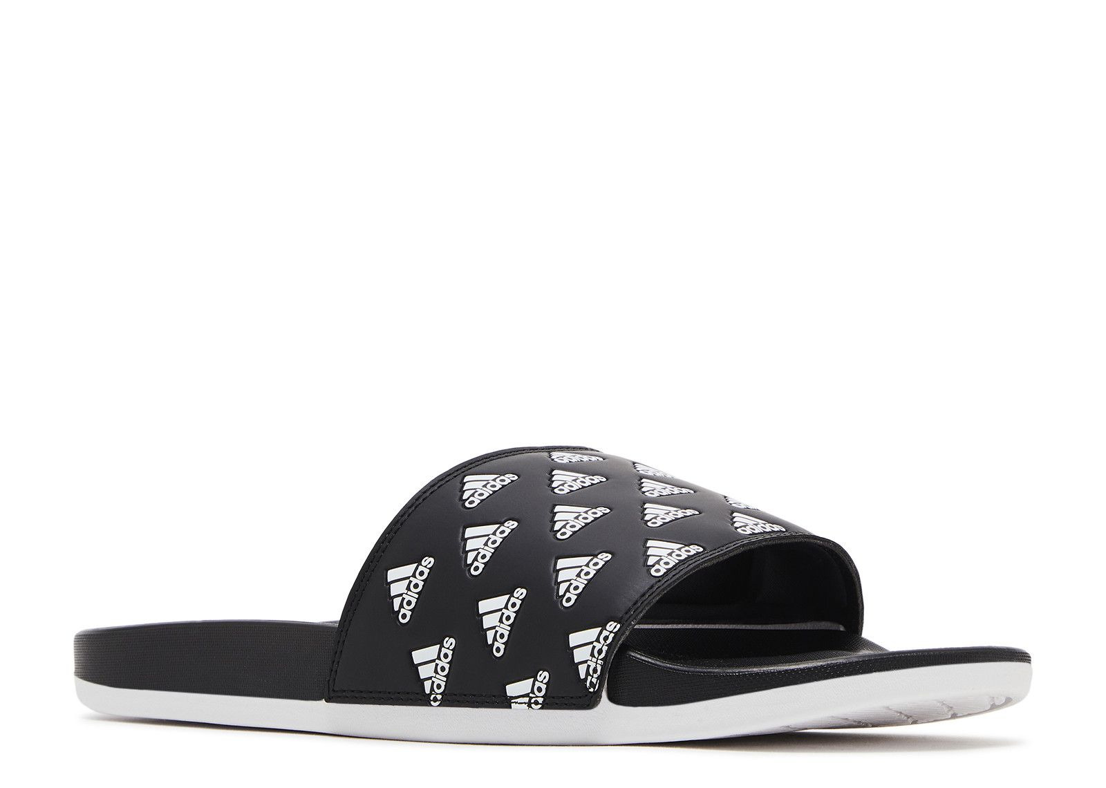 ADILETTE COMFORT SLIDE 'REPEAT LOGO - BLACK' - 2