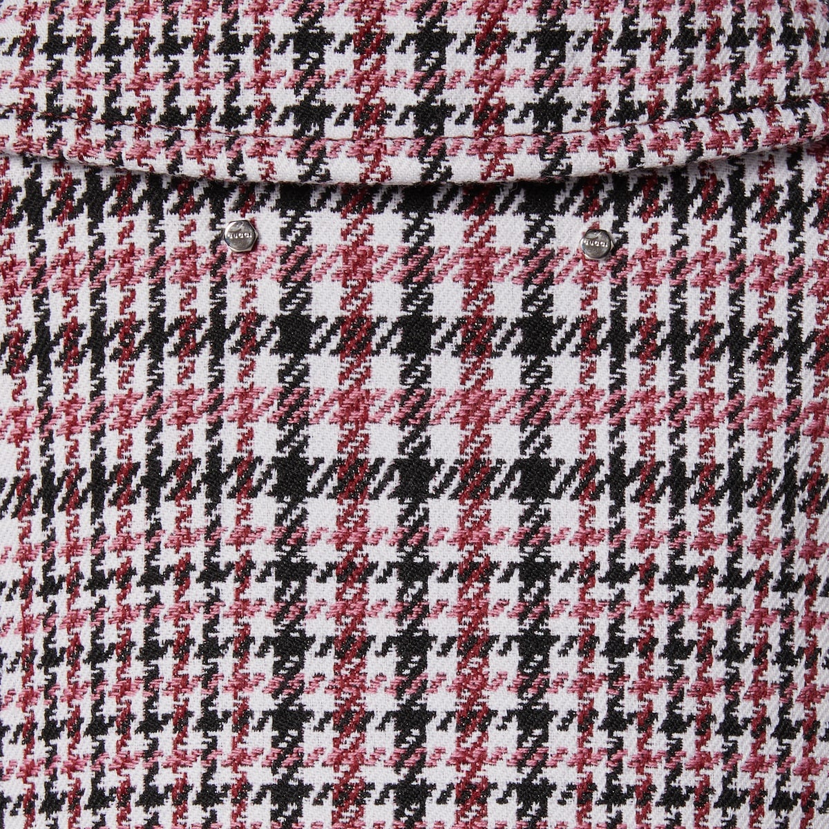 Check wool crêpe jacket - 9