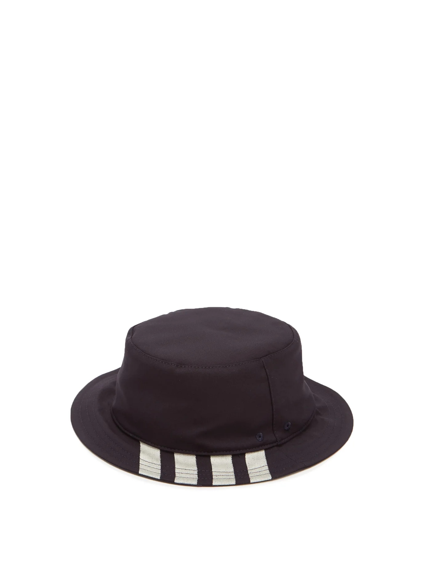 Four-bar wool bucket hat - 1