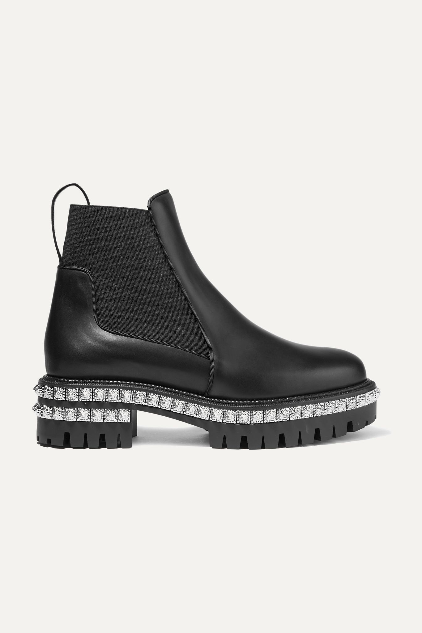 By The River 50mm studded leather Chelsea boots - 1