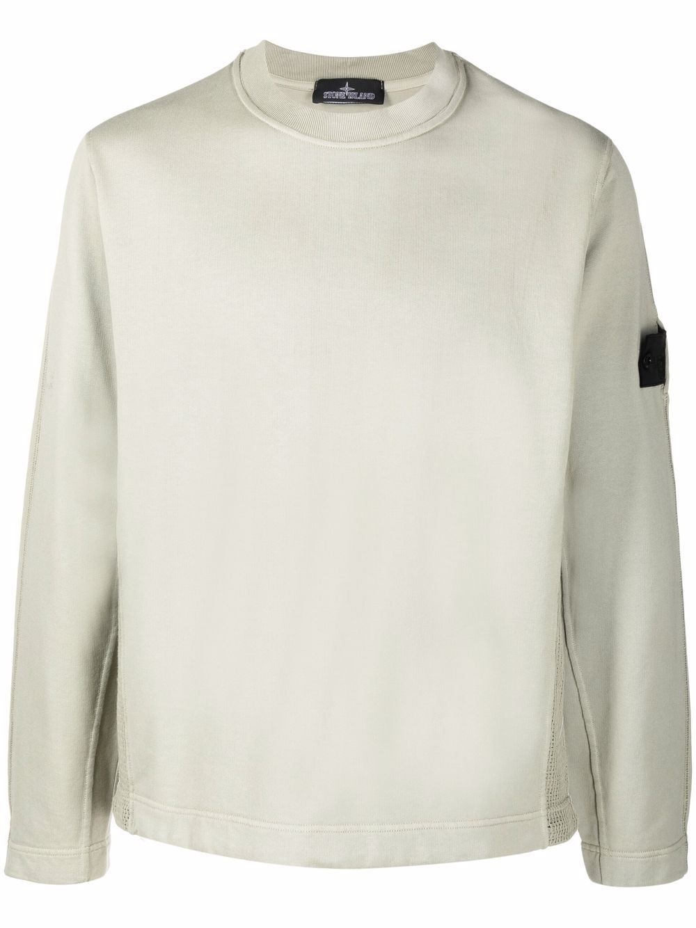 Felpa garment-dyed sweatshirt - 1