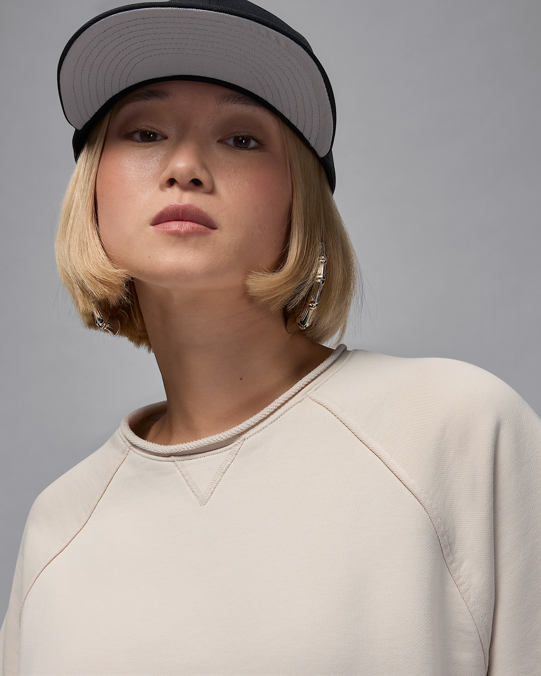 Jordan Flight Fleece Women's Oversized Short-Sleeve French Terry Top - 3