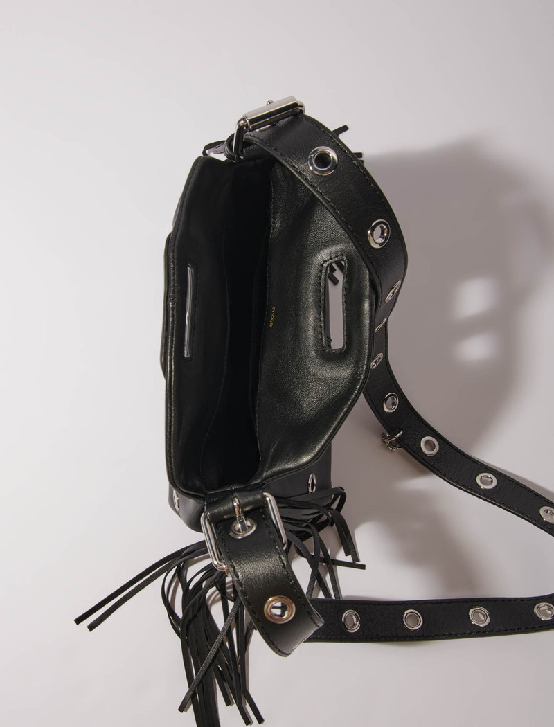 Miss M Mini eyelet leather bag 5