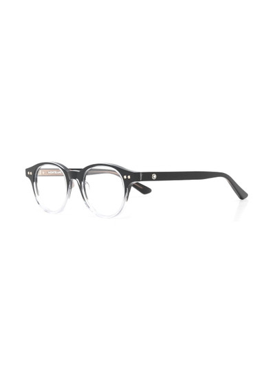 Montblanc gradient-effect round-frame glasses outlook