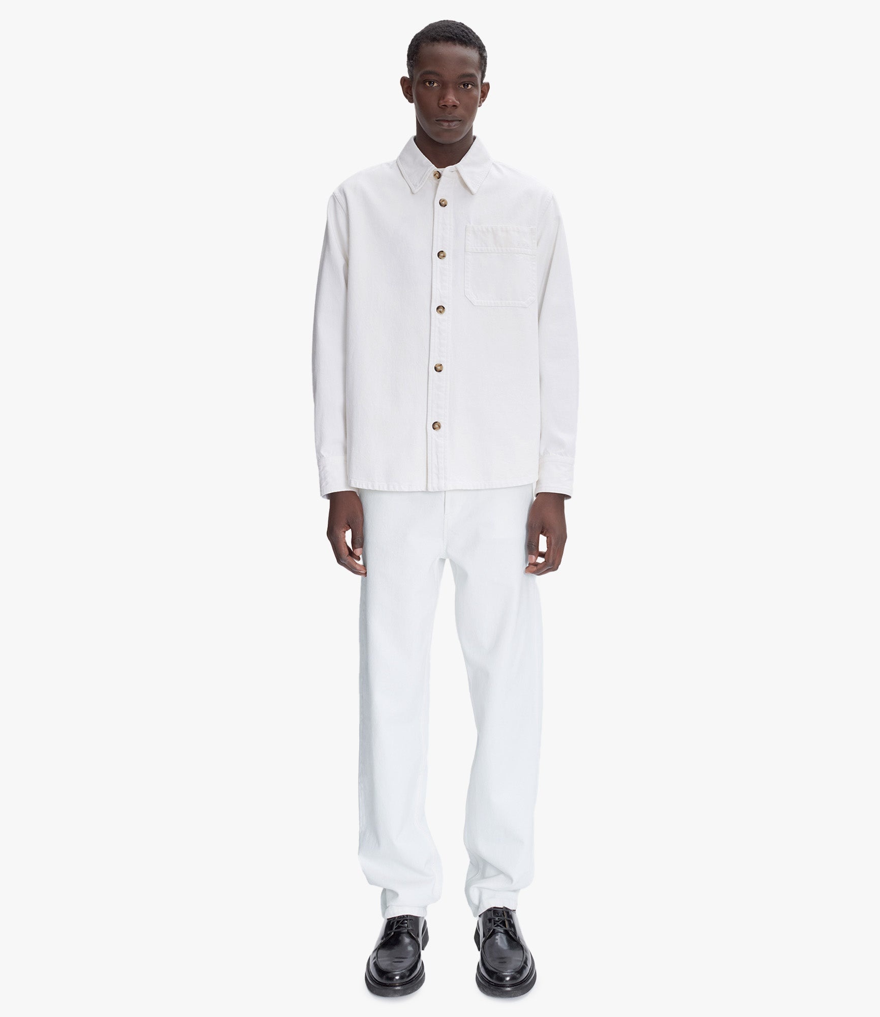 BASILE BRODÉE POITRINE OVERSHIRT - 4
