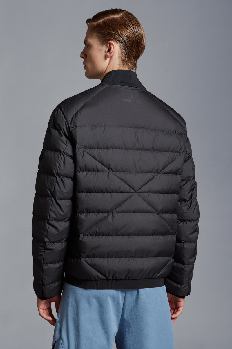 Moncler Oise Down Bomber Jacket | REVERSIBLE