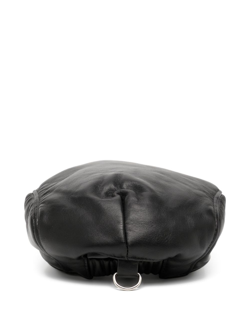 Newsboy leather beret - 2
